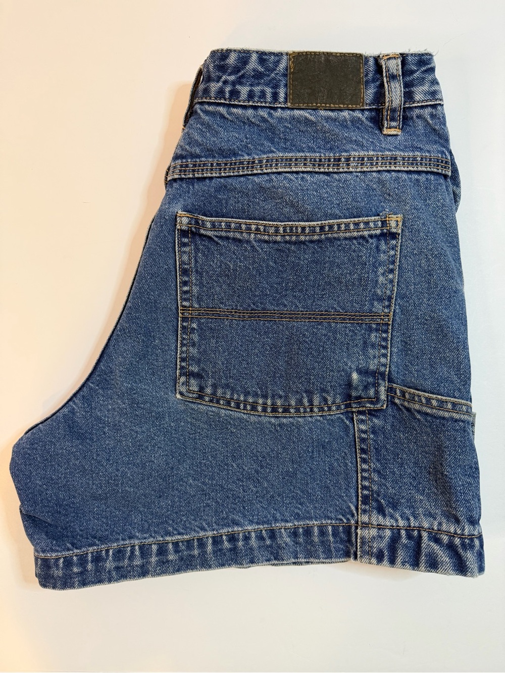Vtg Unionbay Women's Size 7 Junior Utility Denim Shorts Y2K